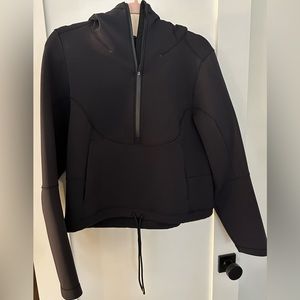 NWOT lululemon quarter zip with drawstring waist oversized hoodie